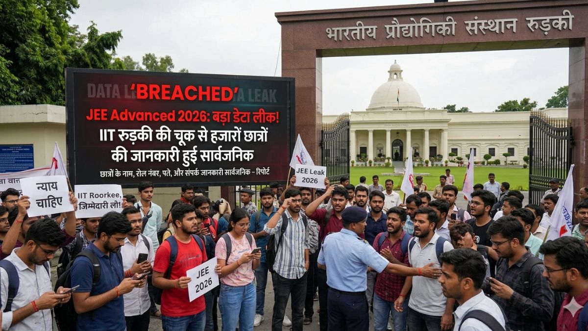 JEE Advanced 2026, IIT Roorkee Data Leak