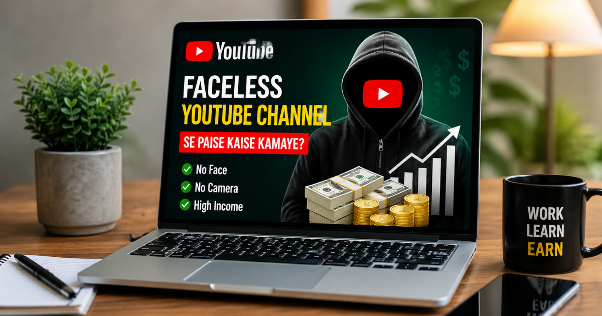 Faceless YouTube Channel से कैसे होती है कमाई? बिना चेहरा दिखाए लाखों रुपये कमा रहे क्रिएटर्स