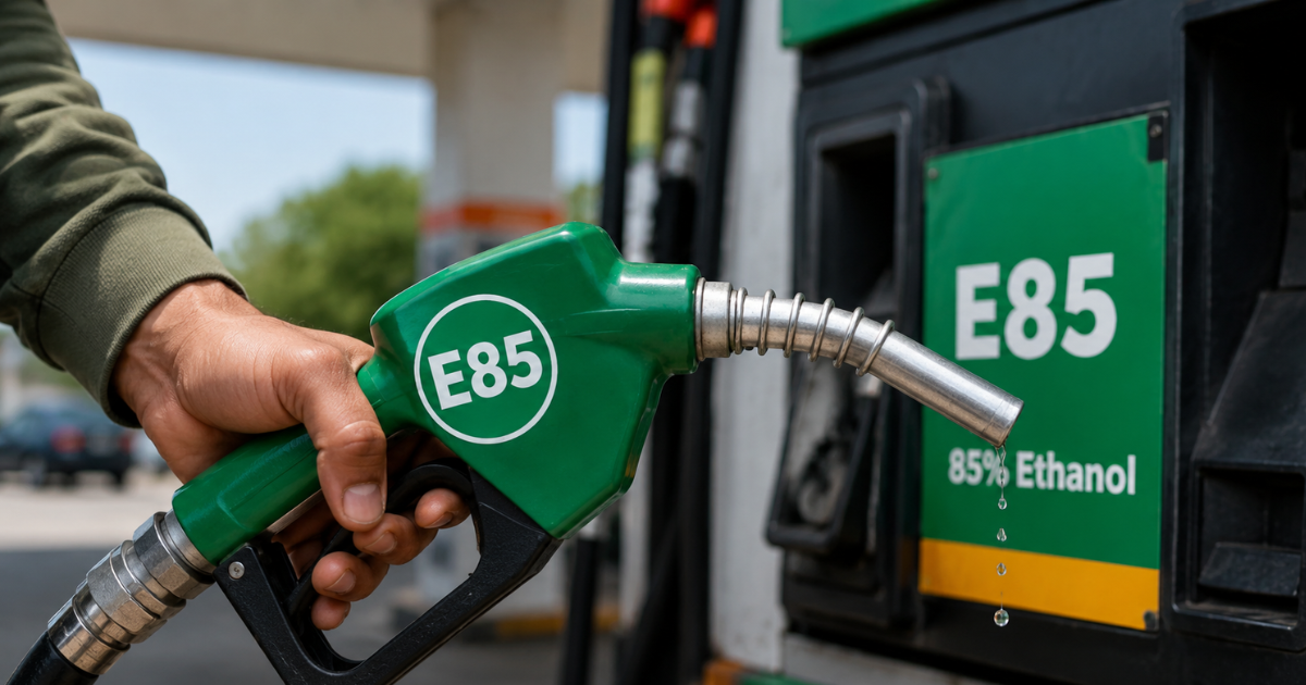 E85 Fuel Launch: भारत में लॉन्च हुआ E85 ईंधन, E20 से ₹20 सस्ता मिलेगा नया फ्यूल