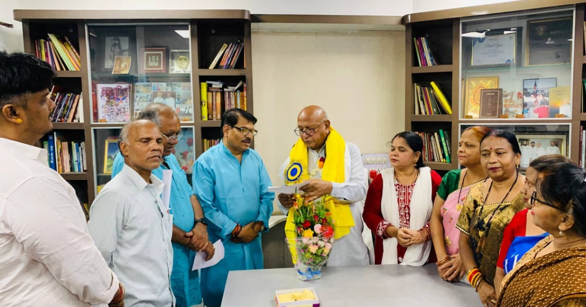 लोधी क्षत्रिय महासभा ने सरयू राय से सामुदायिक भवन की मांग की