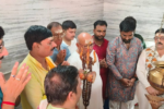 श्री लक्ष्मीनारायण मंदिर परिसर में सहस्त्र घट जलाभिषेक का भव्य आयोजन, श्रद्धालुओं ने किया भगवान शिव का अभिषेक