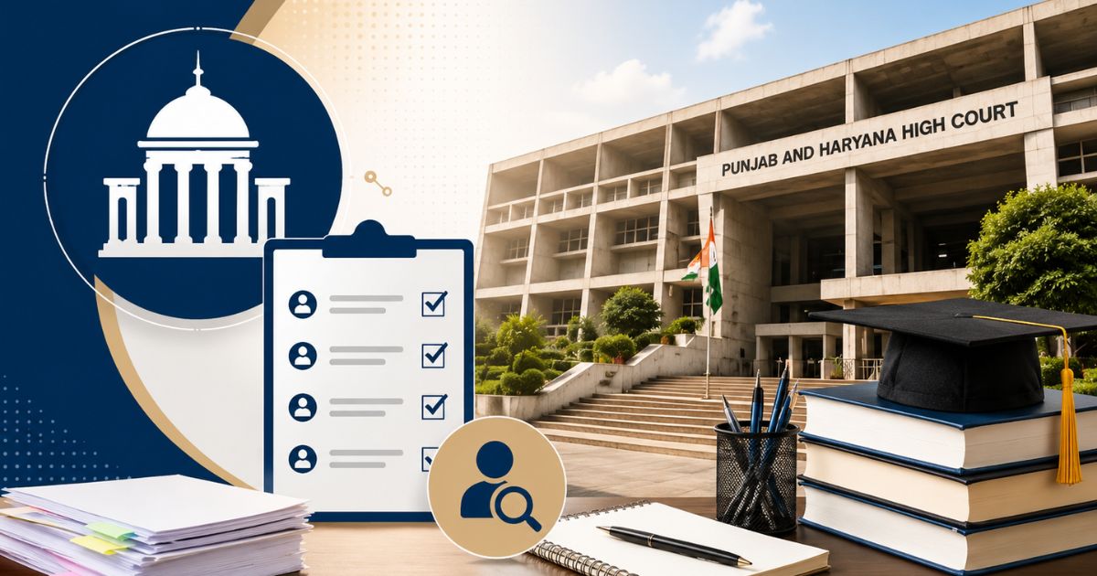 हरियाणा हाईकोर्ट में 1265 पद रिक्त