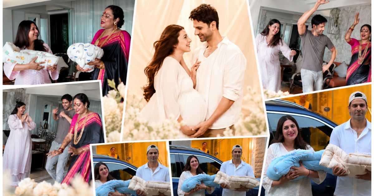जुड़वा बच्चों को किन्नरों का आशीर्वाद,Vivek Dahiya ने किया डांस; भावुक दिखीं Divyanka Tripathi