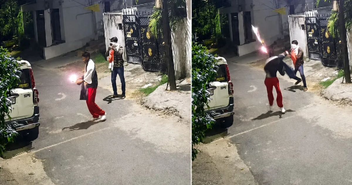 RSS कार्यालय पेट्रोल बम हमला मामला: फरार आरोपी से पुलिस की मुठभेड़, पैर में गोली लगने के बाद गिरफ्तार