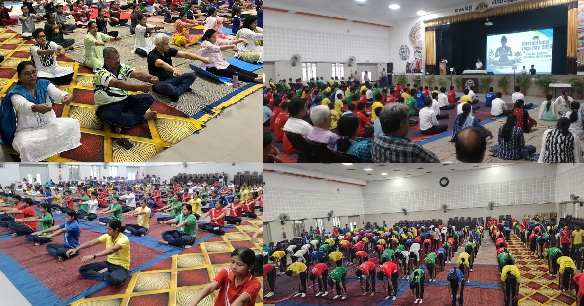 International Yoga Day 2026: Kerala Samajam Model School Celebrates Yoga for Wellness, Wisdom and World Peace