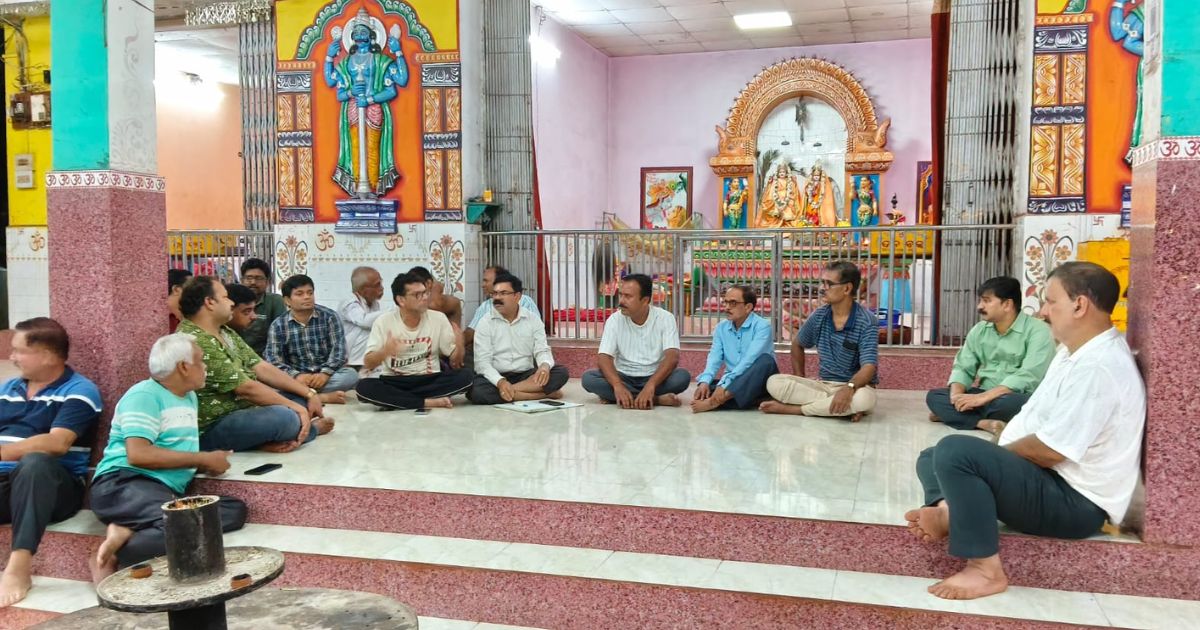 विष्णु मंदिर बोलानी मे बैठक कर आगामी देवस्नान पुर्णिमा, रथयात्रा ,बहुड़ा यात्रा की संपन्नता की रणनीति बनी