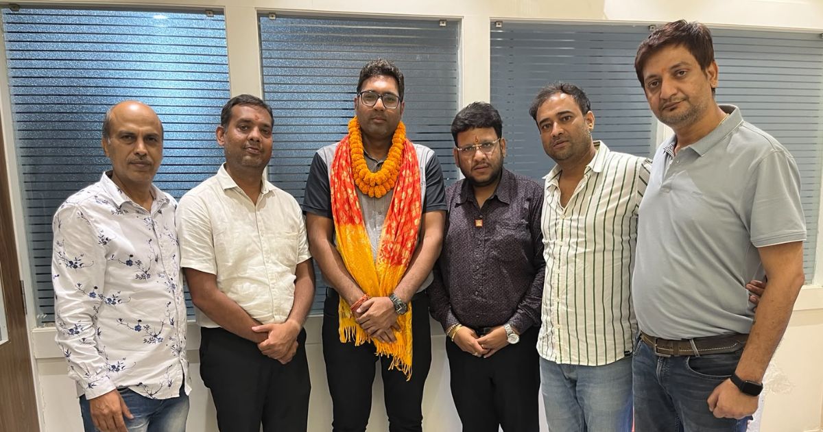 मारवाड़ी युवा मंच स्टील सिटी शाखा के अध्यक्ष निर्वाचित हुए युवा आकाश मोदी
