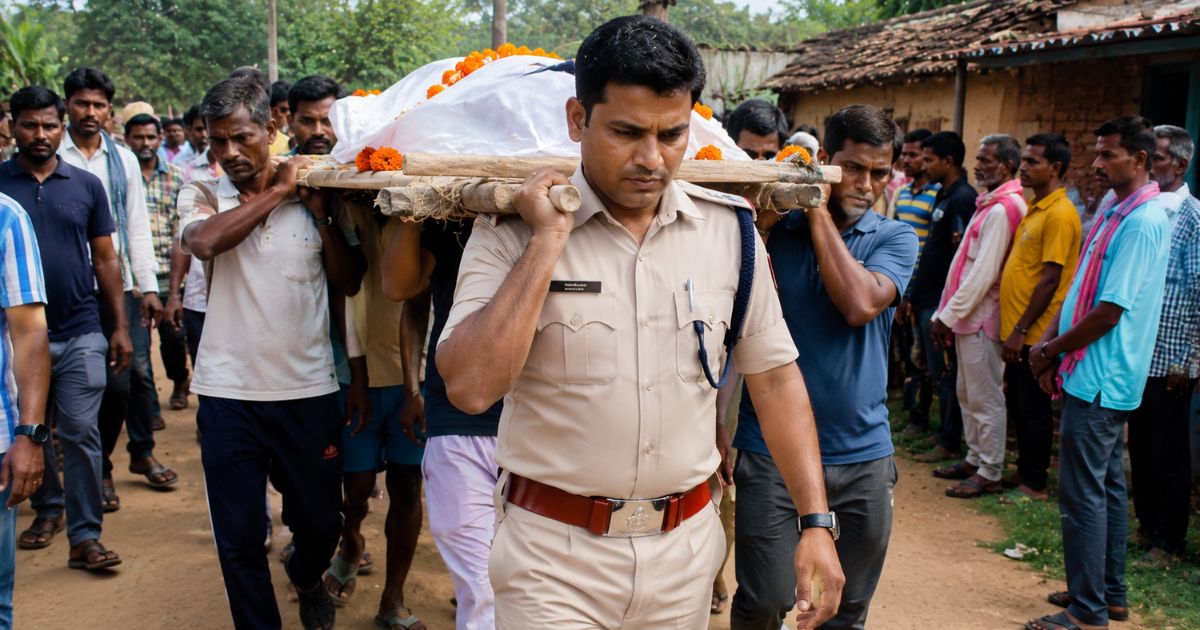 अंधविश्वास के आगे मानवता शर्मसार: ग्रामीणों ने शव को कंधा देने से किया इंकार, थाना प्रभारी ने निभाई अंतिम संस्कार की जिम्मेदारी