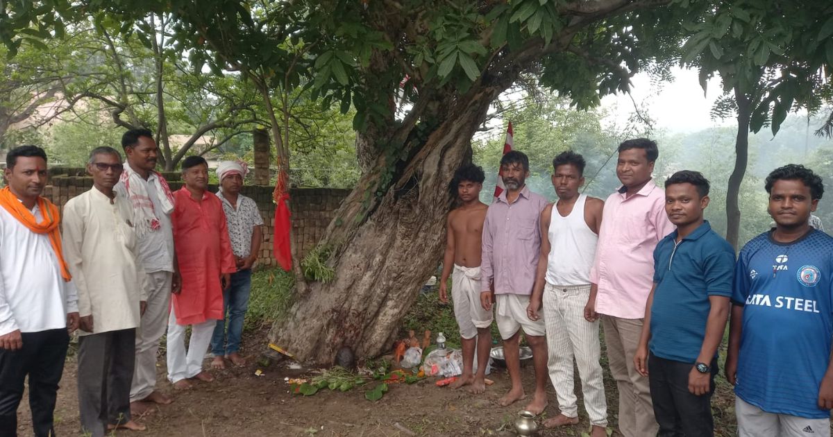 आसनबनी में पारंपरिक जाताल पूजा संपन्न, अच्छी बारिश और समृद्ध फसल की मांगी गई कामना