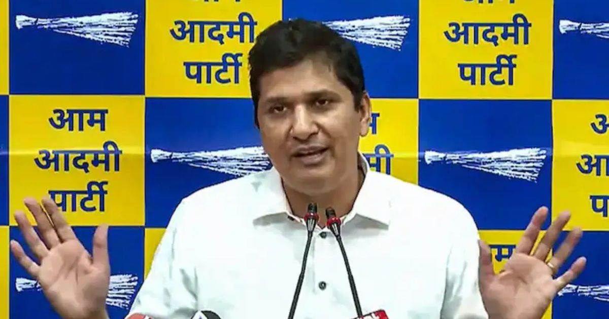 मध्य प्रदेश के मुख्यमंत्री और उनके परिवार के लोग उज्जैन के आसपास बड़े पैमाने पर जमीनें खरीद रहे- सौरभ भारद्वाज