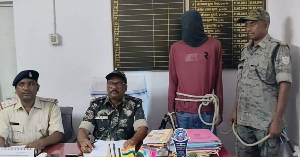 2022 की नीलांचल कंपनी डकैती कांड का फरार आरोपी गिरफ्तार, न्यायिक हिरासत में भेजा गया