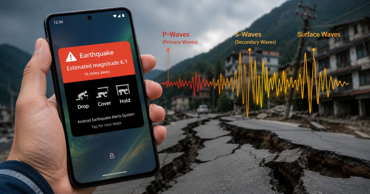 भूकंप आने से पहले Android फोन कैसे भेज देता है अलर्ट? जानिए इसके पीछे की स्मार्ट टेक्नोलॉजी