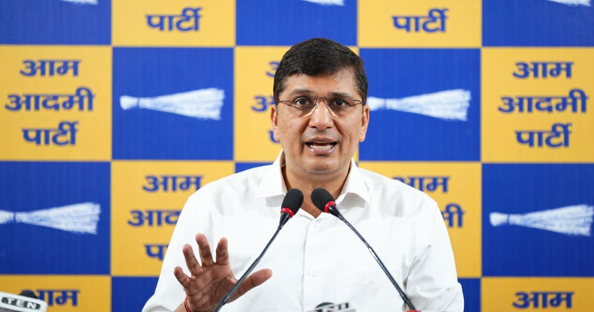 ईडी पार्टी की सरकार ने नियमों के खिलाफ डॉ. वत्सला अग्रवाल को बनाया था डीजजीएचएस : सौरभ भारद्वाज