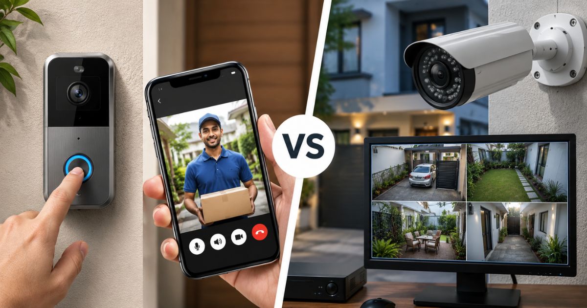 Video Doorbell या CCTV Camera, घर की सुरक्षा के लिए कौन-सा डिवाइस है बेहतर? जानिए दोनों में अंतर