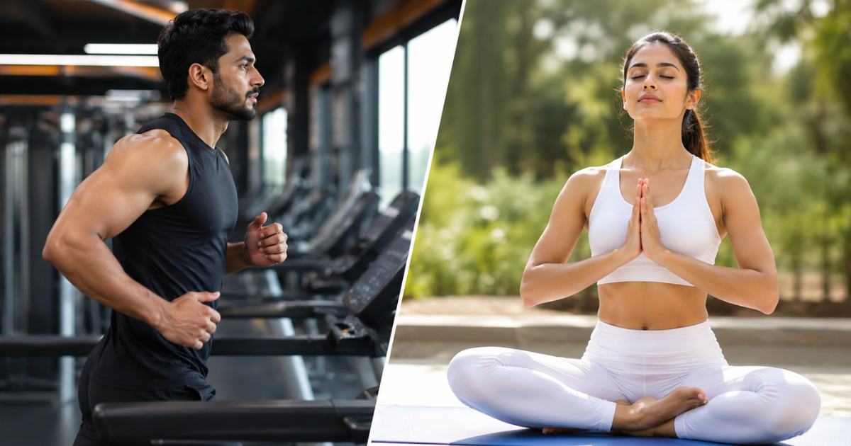 दिल की सेहत के लिए जिम बेहतर या योग? एक्सपर्ट्स ने बताया हार्ट हेल्थ के लिए सबसे असरदार विकल्प