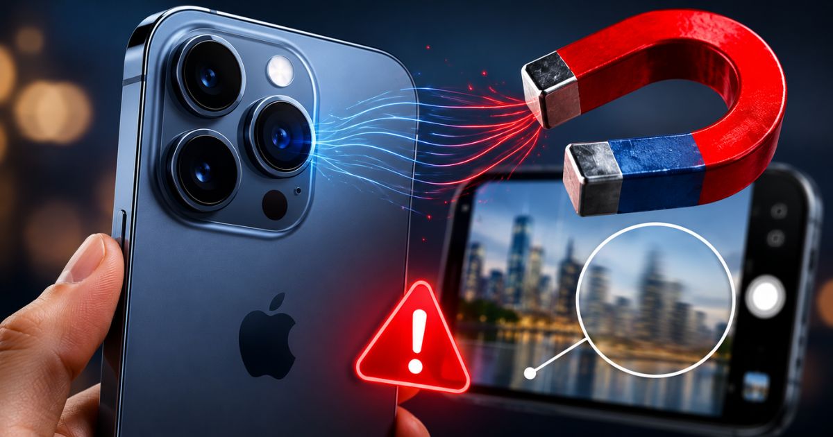 iPhone Users Alert: मैग्नेट से खराब हो सकता है iPhone कैमरा! Apple ने दी महत्वपूर्ण चेतावनी