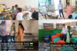 चाईबासा और खुंटपानी के विद्यालयों में खाद्य सुरक्षा जांच, दाल और चाऊमीन के नमूने लिए गए