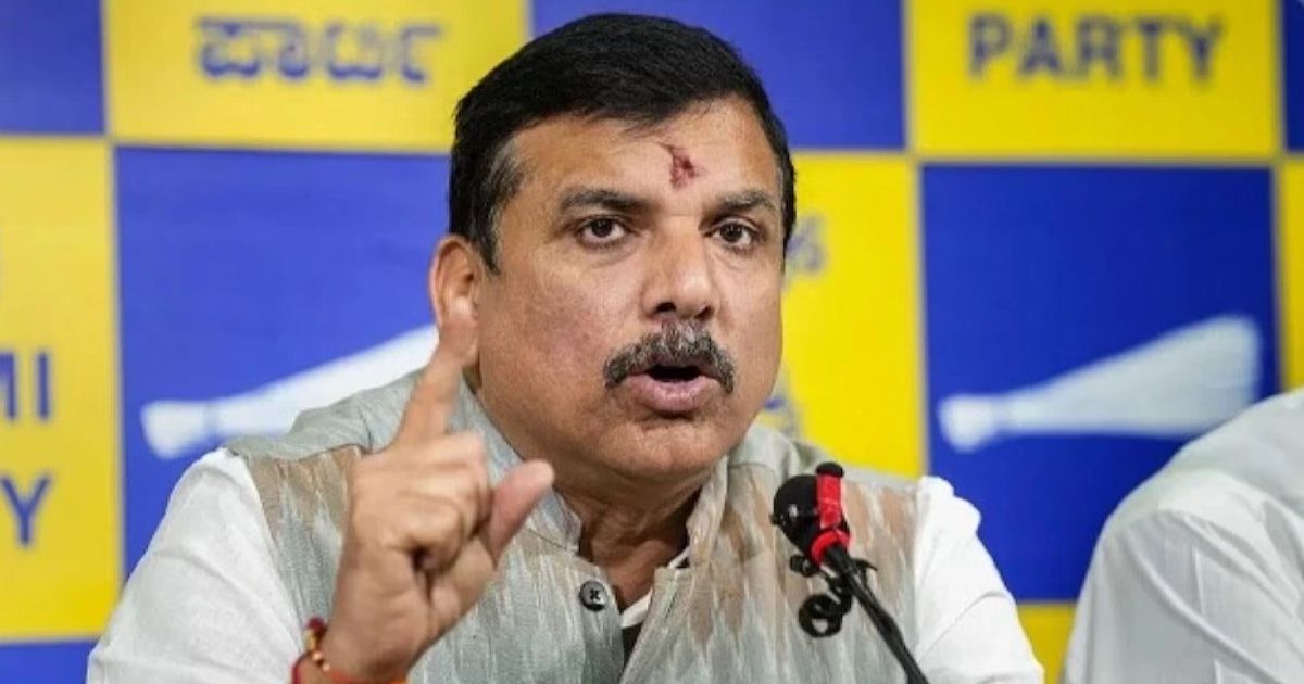 पीएम मोदी सदन में दो तिहाई नंबर लाने के लिए विपक्षी दलों को तोड़ने का हर हथकंडा अपना रहे - संजय सिंह