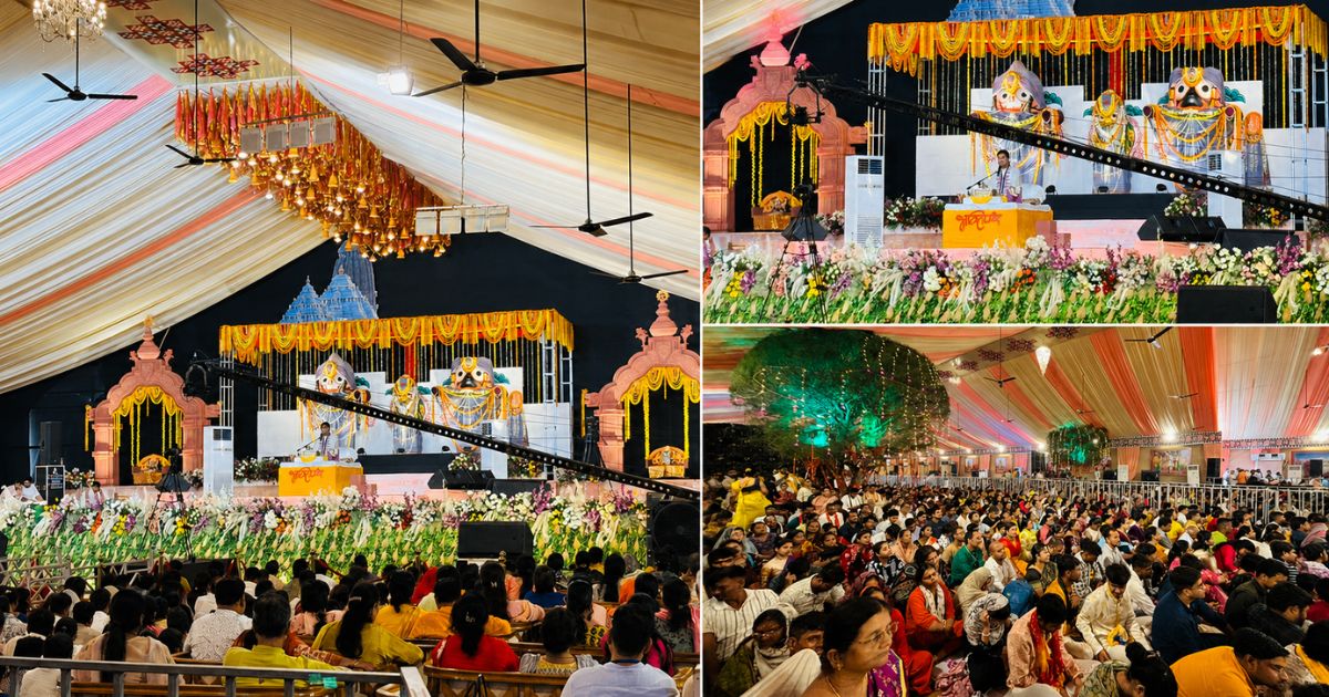 देवस्नान पूर्णिमा के पावन अवसर पर जगन्नाथ पुरी धाम में श्रीमद्भागवत कथा का शुभारंभ, उमड़ी श्रद्धालुओं की भीड़