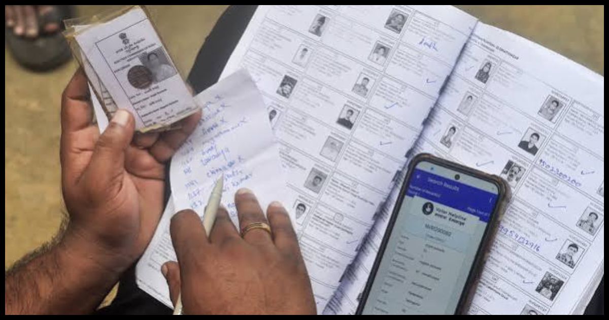 राज्य के 14,02,262 मतदाता रह गए अनमैप्ड झारखंड में एसआईआर