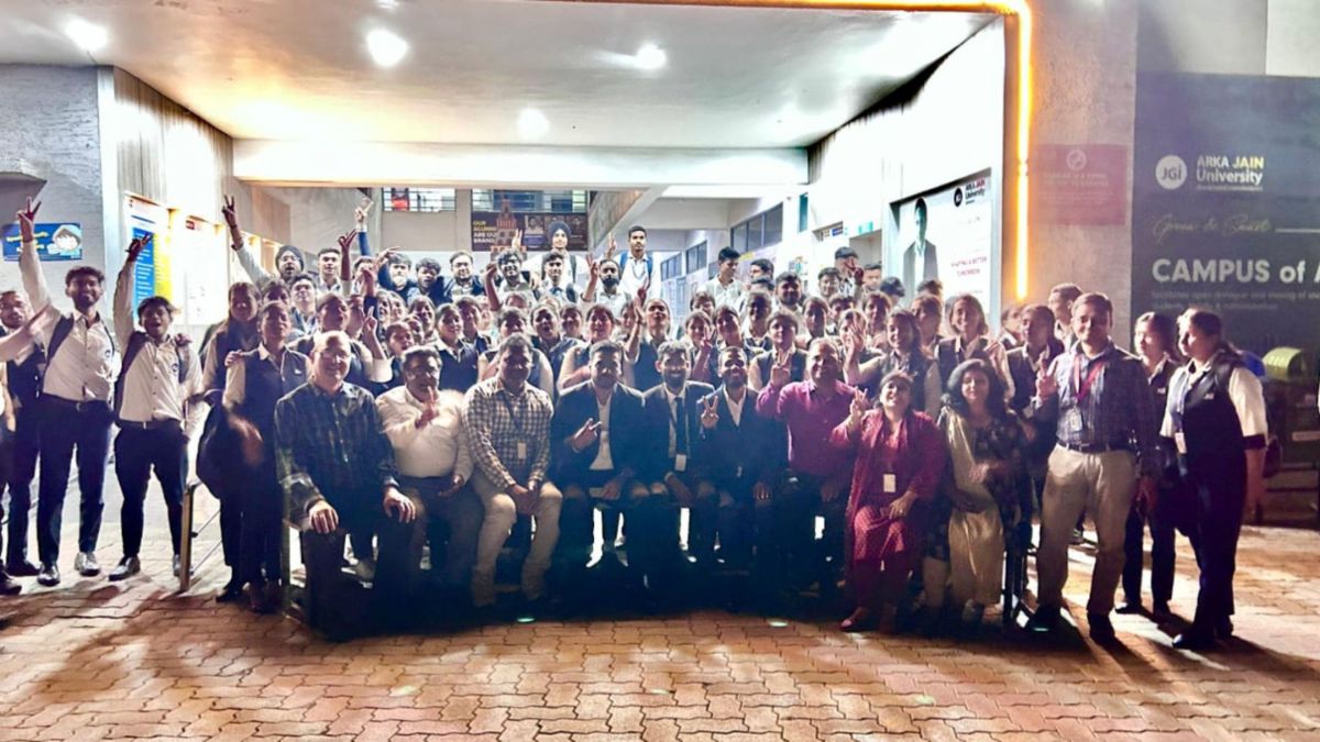 Bumper Placements at Arka Jain University