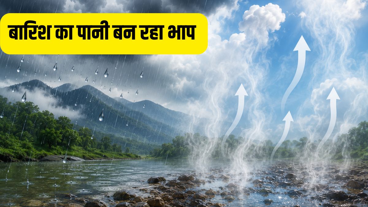 Monsoon Rain Evaporation