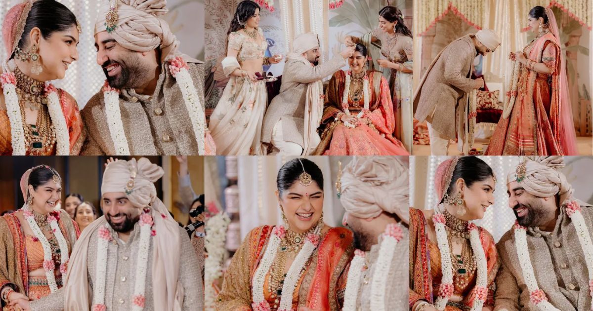 Anshula Kapoor Wedding: रोहन ठक्कर संग शादी के बंधन में बंधीं अंशुला कपूर, सामने आईं पहली वेडिंग फोटोज