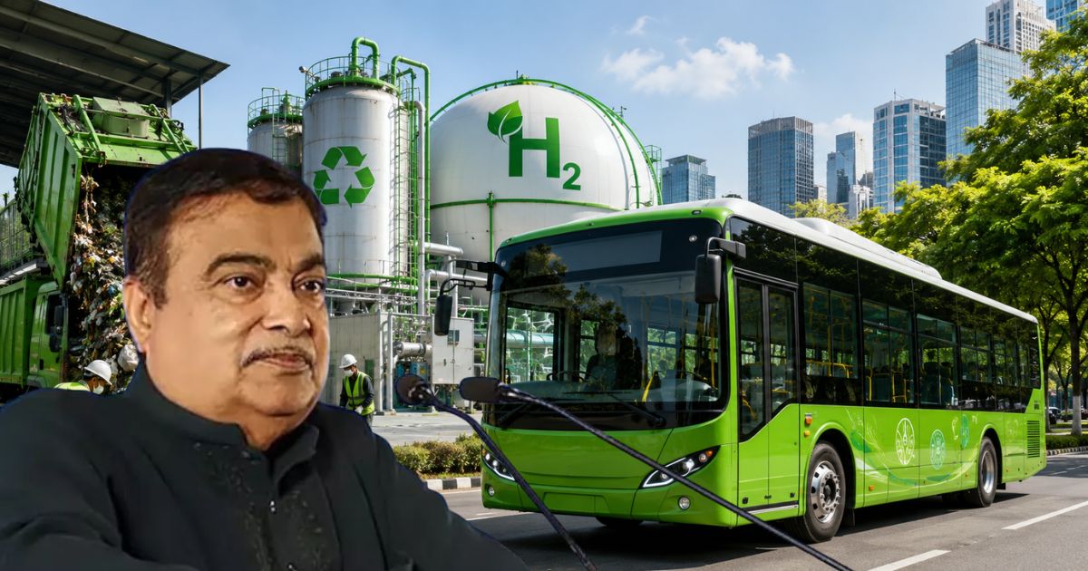दिल्ली में कचरे से बने हाइड्रोजन पर चलेंगी बसें! नितिन गडकरी ने बताया भविष्य का प्लान