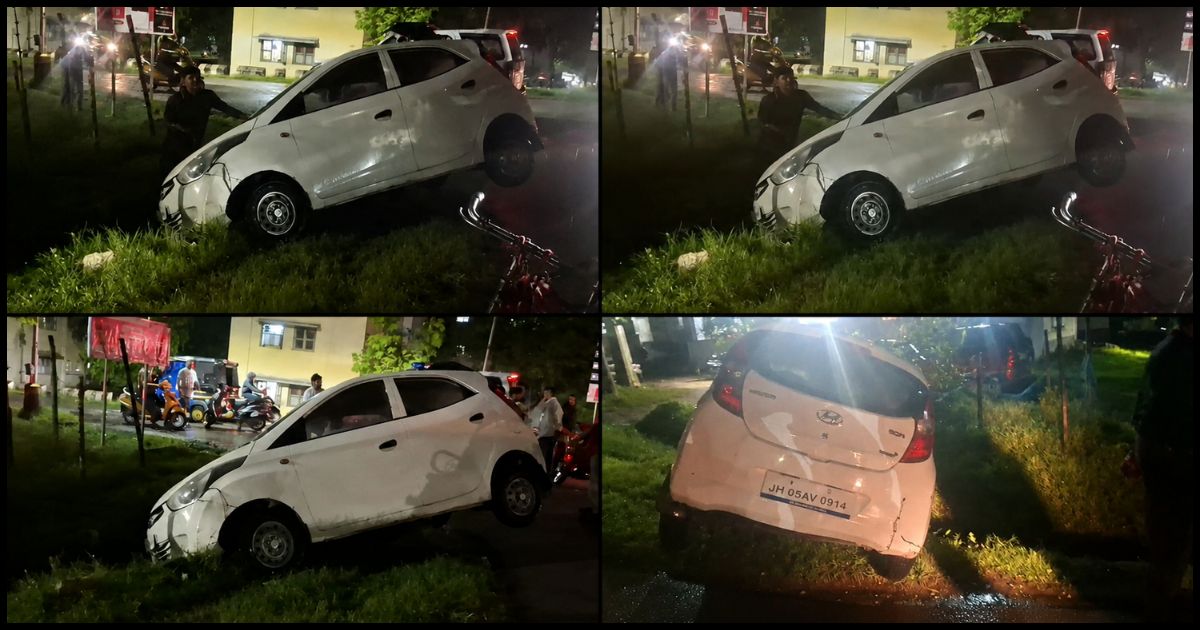 डिमना चौक NH-33 पर जलजमाव से बढ़ी परेशानी, विकास के दावों पर उठे सवाल