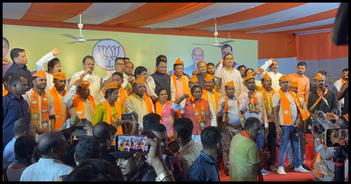 बीजू जनता दल को लगा झटका, जोड़ा नगरपालिका चैयरमैन भाजपा मे हुए शामिल