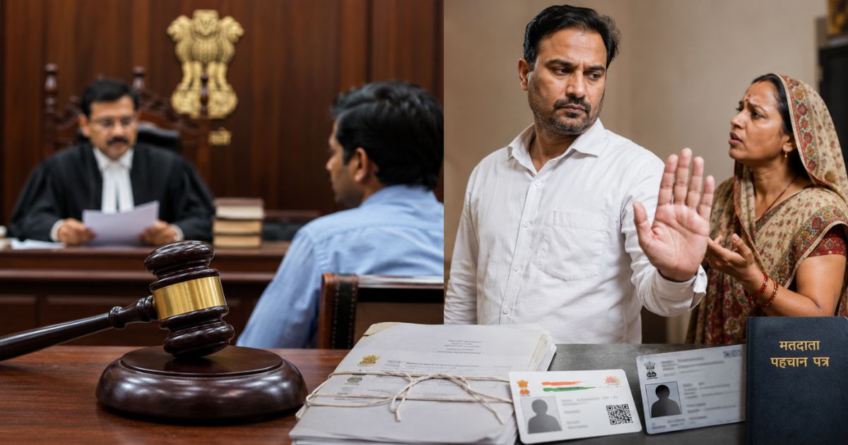 'यह मेरी पत्नी नहीं' के दावे को कोर्ट ने किया खारिज