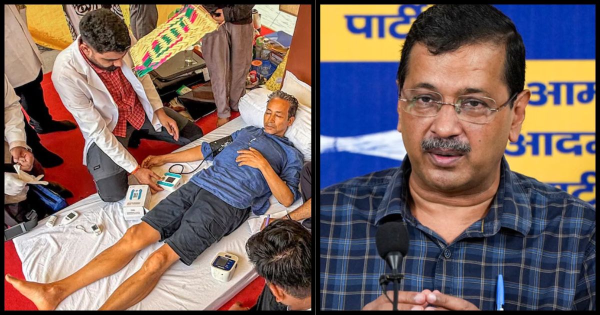 देश के युवाओं की लड़ाई लड़ रहे वांगचुक के साथ केजरीवाल, गुरुवार को जंतर मंतर जाकर करेंगे मुलाकात