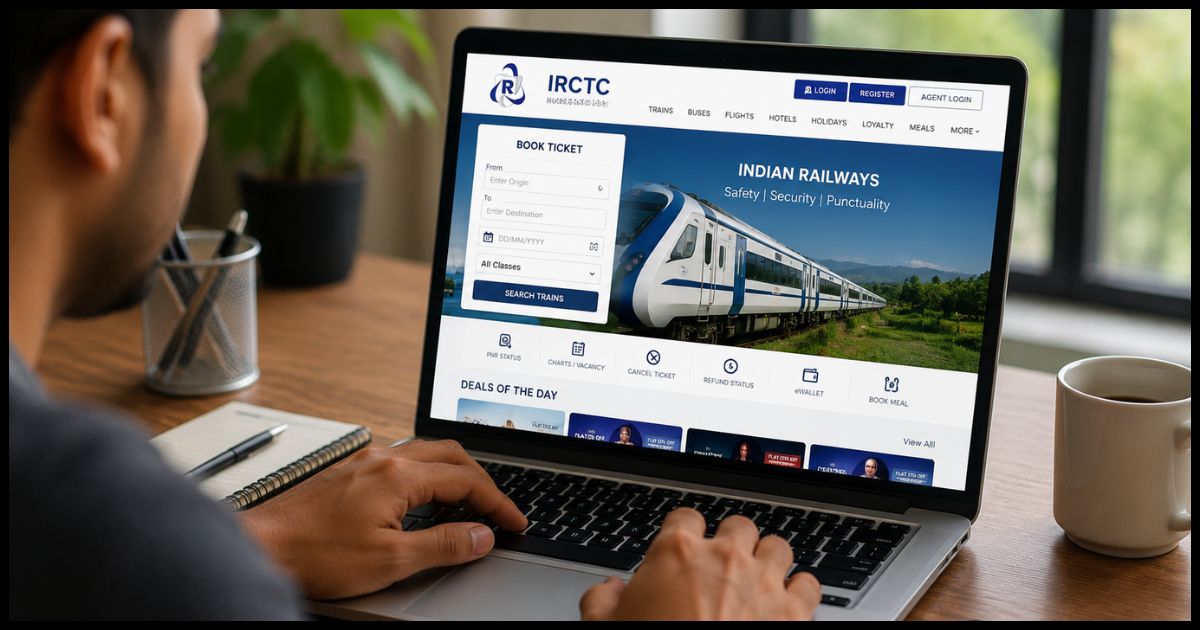 IRCTC की नई वेबसाइट लॉन्च, अब ट्रेन टिकट बुकिंग होगी पहले से तेज और आसान