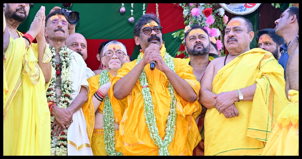 ची रथ यात्रा 2026: जगन्नाथपुर मंदिर के लिए बनेगा भव्य तोरणद्वार, मुख्यमंत्री हेमंत सोरेन ने किया बड़ा ऐलान