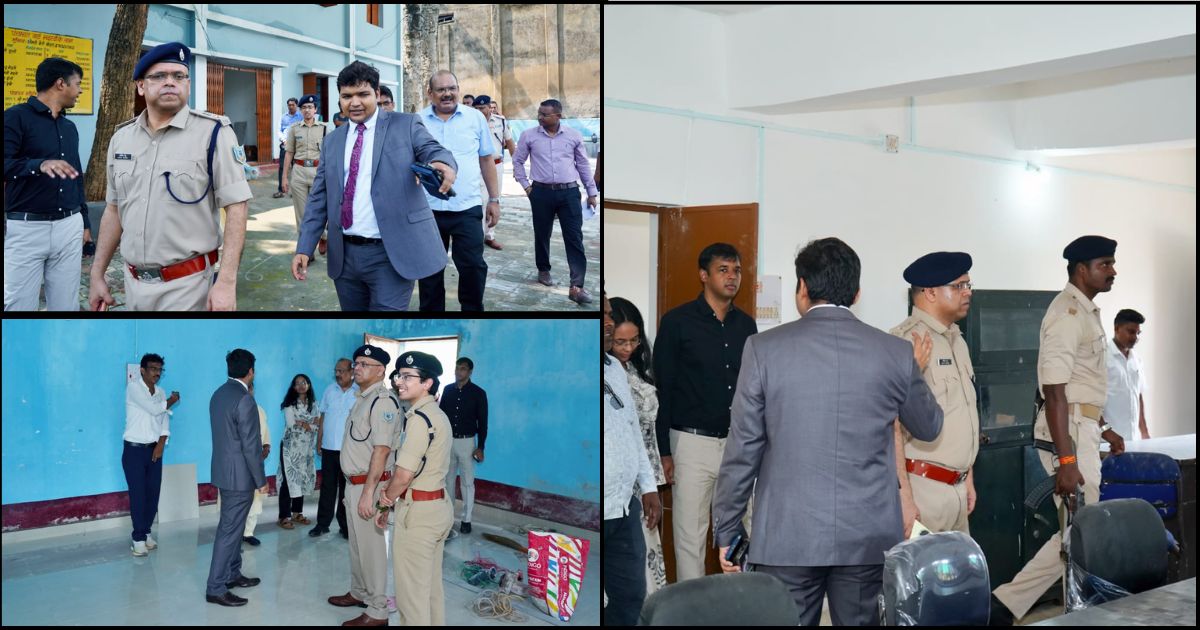 चक्रधरपुर में पंचायत सचिवालयों का निरीक्षण: DC-एसपी ने परखी व्यवस्थाएं, ग्रामीणों को बेहतर सेवाएं देने पर दिया जोर