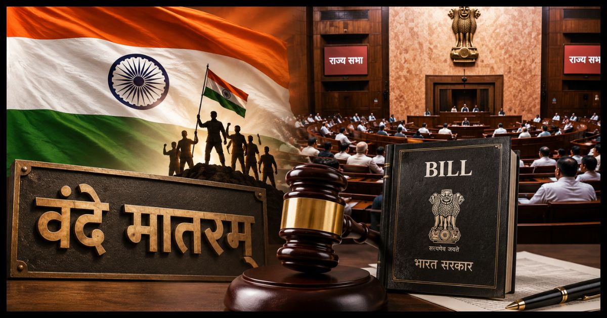 वंदे मातरम् के अपमान पर सख्त कानून की तैयारी, संसद में पेश होगा नया बिल