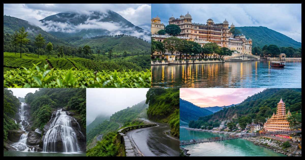Monsoon Travel: सिर्फ ₹10,000 के बजट में घूम आएं भारत की ये 5 शानदार जगहें