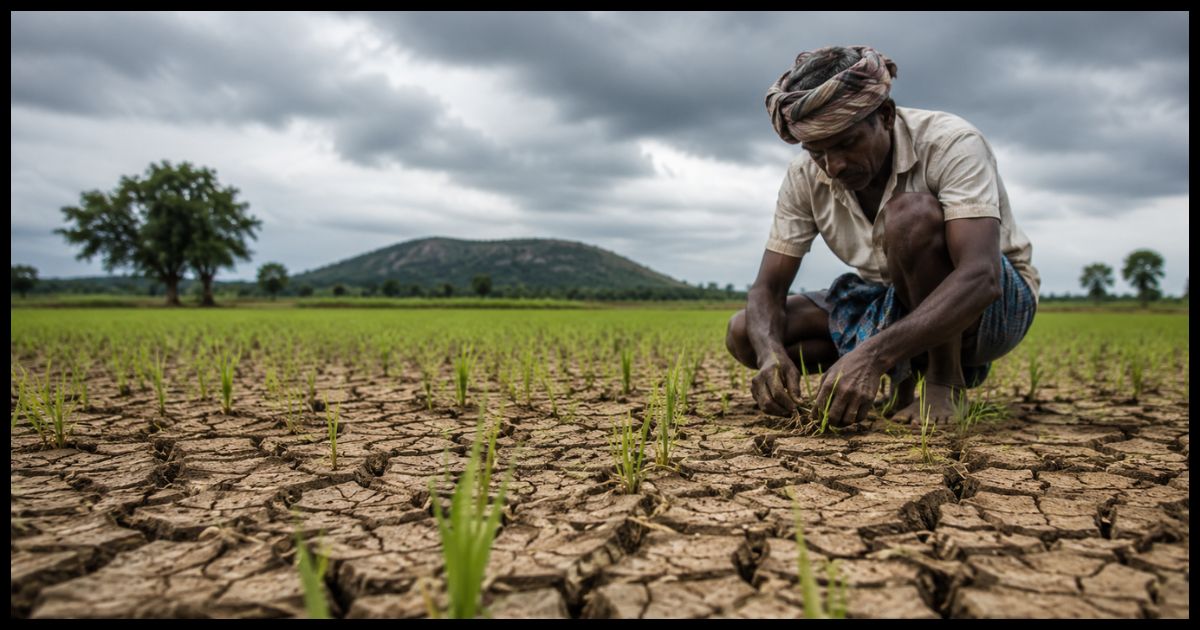झारखंड में कमजोर मानसून से धान रोपनी पर संकट, खेत सूखे तो किसानों की बढ़ी चिंता