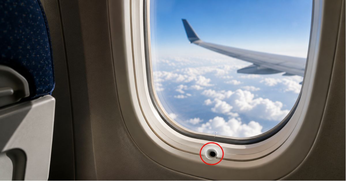 Airplane Window Secret: प्लेन की खिड़की में क्यों होता है छोटा सा छेद? जानिए इसके पीछे की साइंस