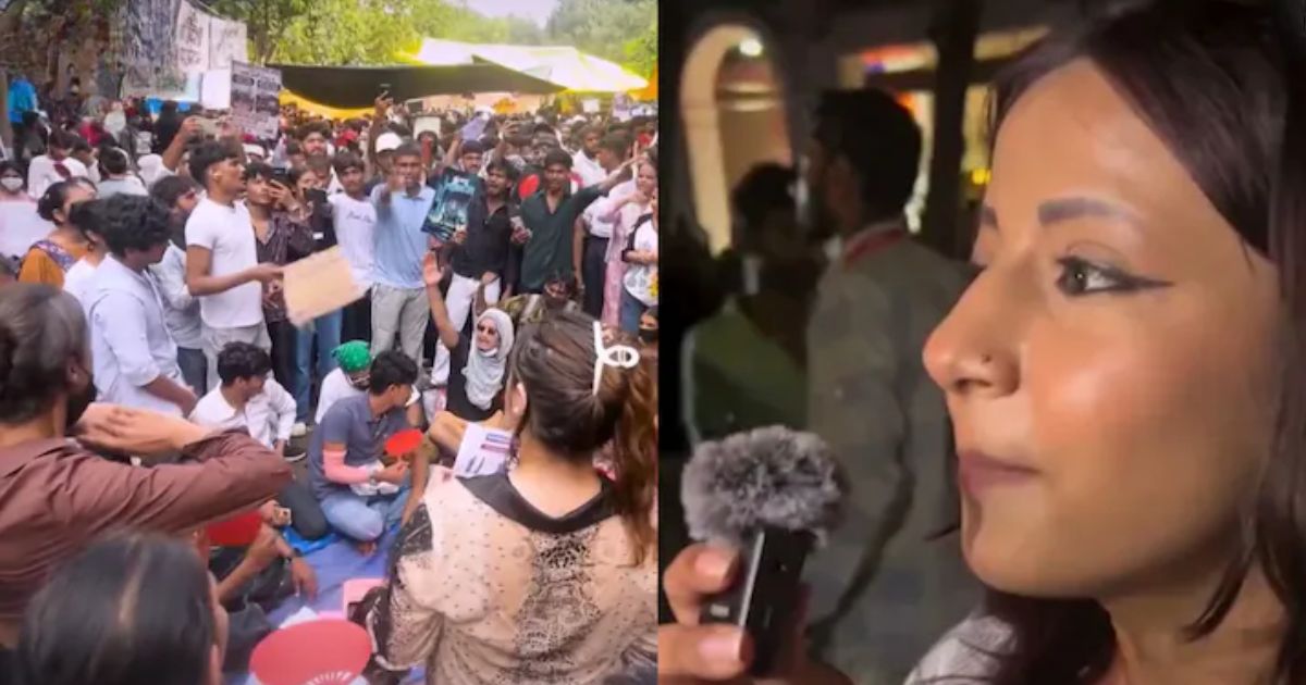 CJP Protest: पीएम मोदी पर कथित अभद्र टिप्पणी करने वाली युवती पर FIR, वीडियो वायरल होने के बाद कार्रवाई