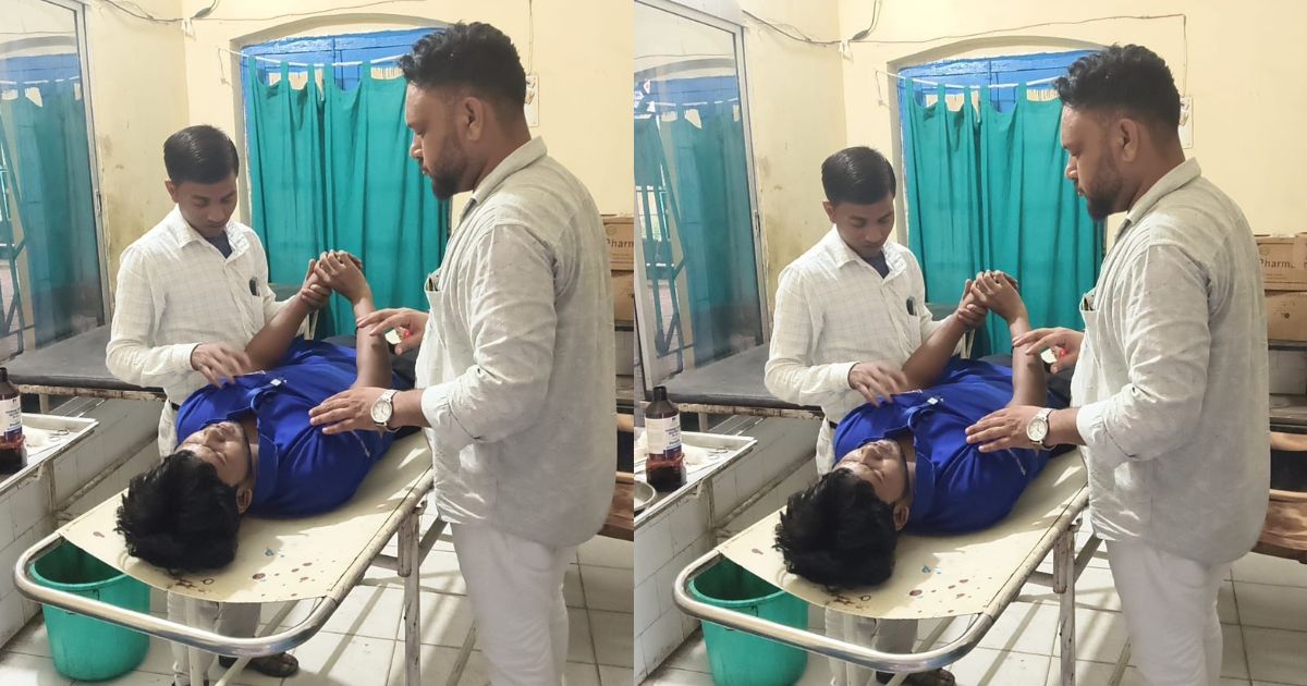 चौका थाना क्षेत्र में सड़क हादसा: अज्ञात ऑटो की टक्कर से आईटीआई छात्र गंभीर रूप से घायल