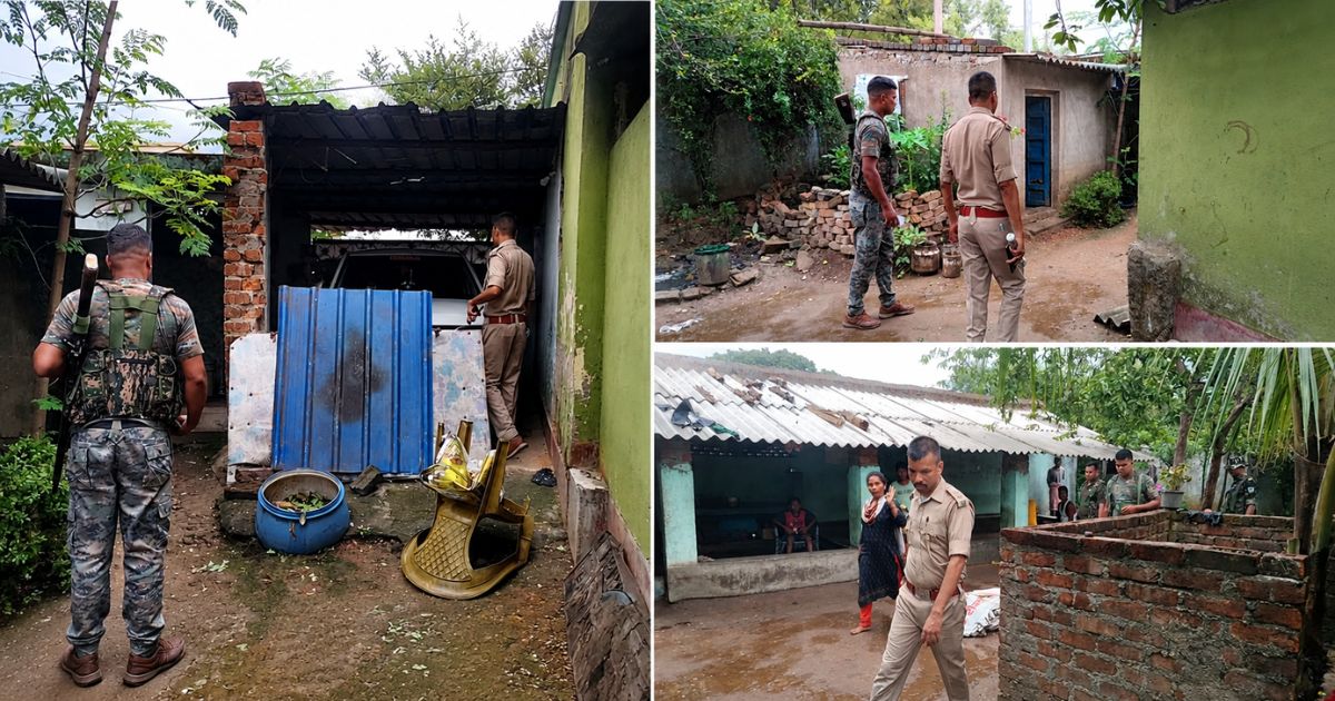नीमडीह के अनुसूचित जनजाति आवासीय विद्यालय के पास उत्पाद विभाग की छापेमारी, अवैध महुआ शराब की शिकायत नहीं मिली सही
