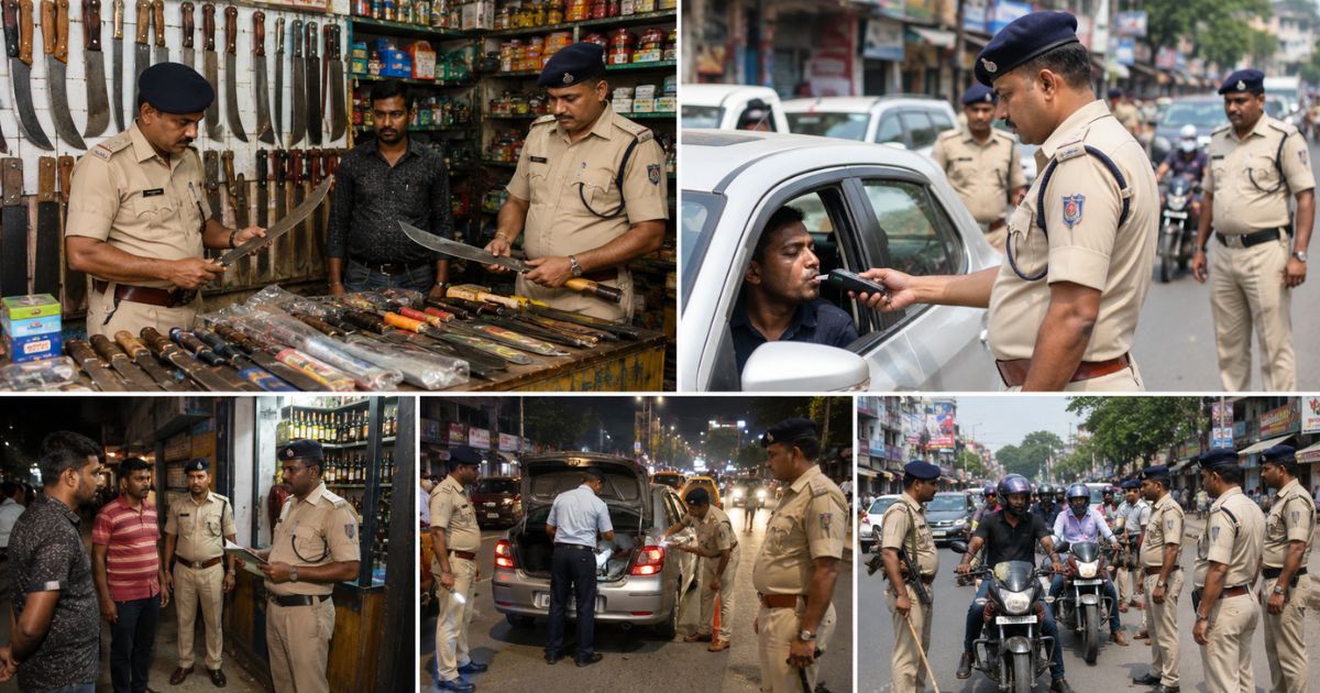 चापड़ पर पुलिस की सख्ती... दुकानों से लेकर सड़कों तक शुरू हुआ जांच अभियान