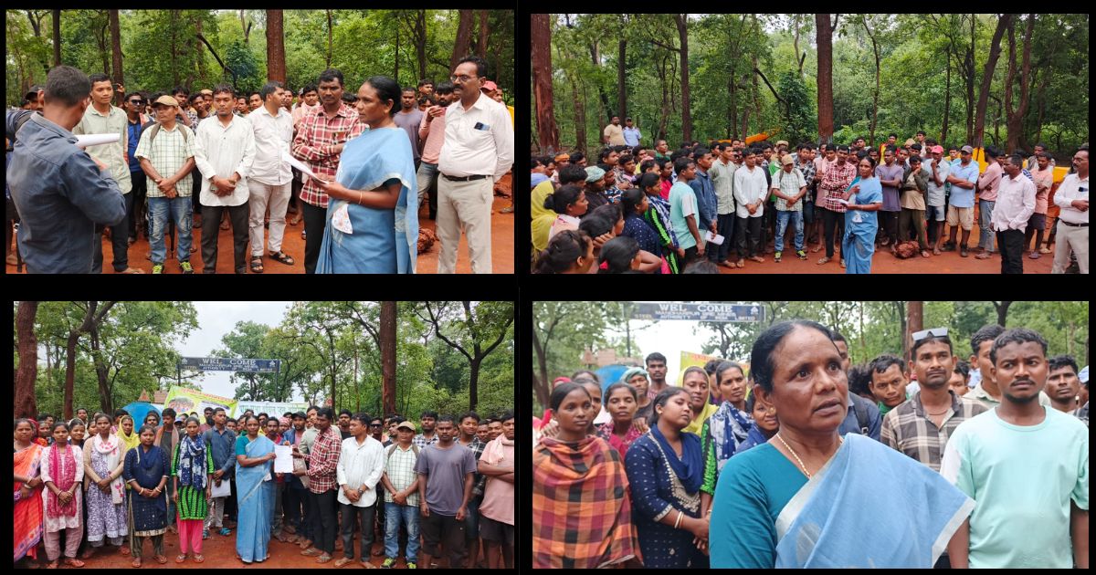 दुबिल माइंस आंदोलन: सांसद जोबा माझी ने आंदोलनरत ग्रामीणों से की मुलाकात, जल्द होगी त्रिपक्षीय वार्ता