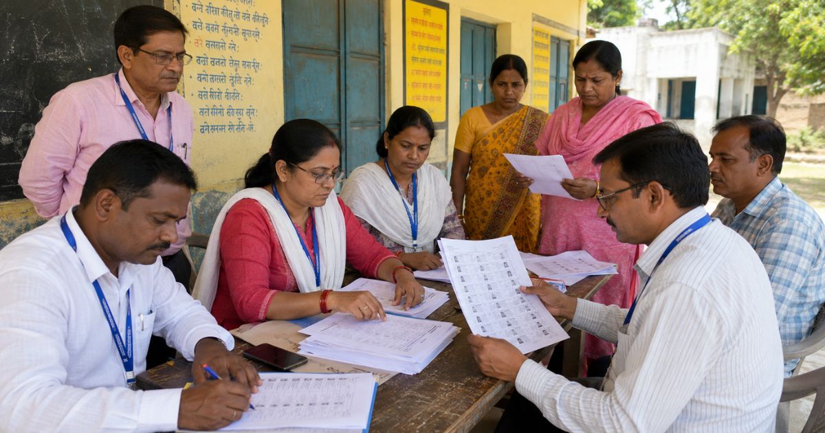 एसआईआर : पारा शिक्षक बीएलओ, हेडमास्टर वोलंटियर