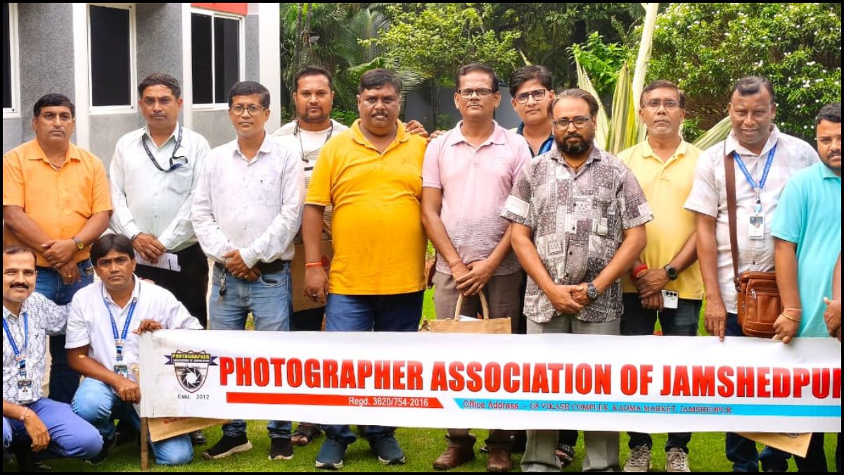 Blood donation camp organized by the Photographer Association