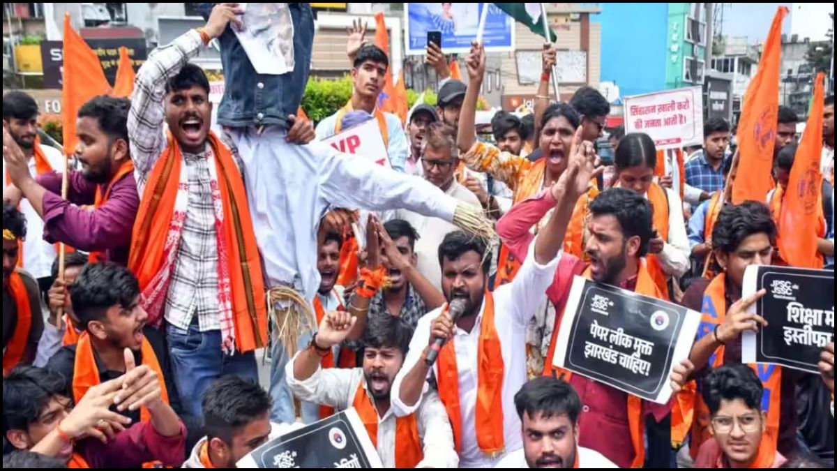 Ranchi ABVP Protest