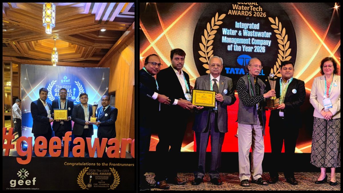 Tata Steel UISL को मिला Global WaterTech Award 2026, जल प्रबंधन में जमशेदपुर का बढ़ा गौरव