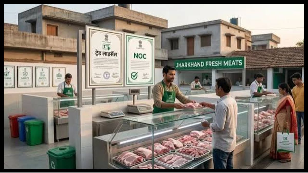 झारखंड में मीट दुकानों के लिए नए नियम, NOC और ट्रेड लाइसेंस के बिना नहीं कर सकेंगे कारोबार