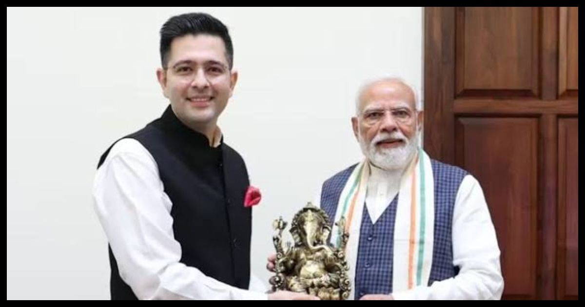 Raghav Chadha Meets PM Modi पीएम मोदी से मिले राघव चड्ढा, पंजाब चुनाव से पहले सियासी हलचल तेज